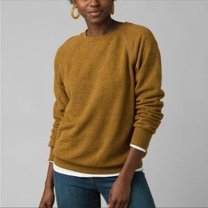 Prana Cozy Up Sweatshirt Women’s Mustard Medium